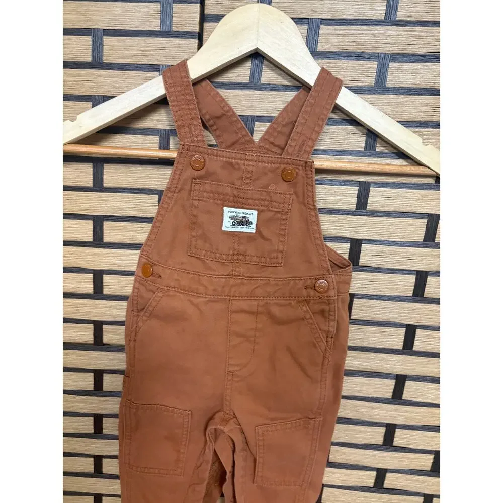 Old Navy Brown Overalls Size‎ 6-12 Months